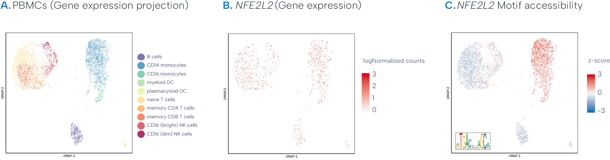 10x Genomics Multiome combines scRNA-seq data with scATAC-seq data of the same nucleus